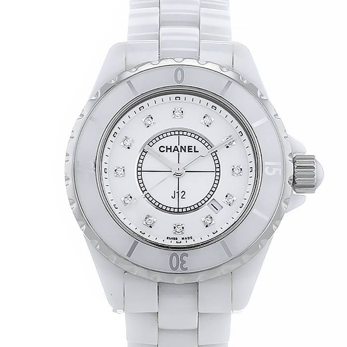 H5696  Chanel J12 Calibre 122 Ceramic and Steel 33 mm watch Buy Online  Watches of Mayfair