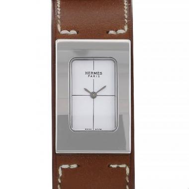 Montre Hermès en acier Ref :  CM1.210 Vers  2000