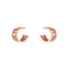 Open Poiray Coeur Fil earrings in pink gold - 00pp thumbnail