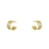 Poiray Coeur Fil earrings in yellow gold - 00pp thumbnail
