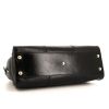 Bolso de mano Fendi Peekaboo modelo mediano en charol negro - Detail D5 thumbnail