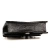 Gucci Dionysus shoulder bag in black monogram suede and black patent leather - Detail D5 thumbnail