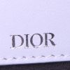 Bolsito de mano Dior en lona blanca y gris - Detail D3 thumbnail