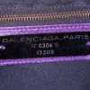 Balenciaga Classic City shopping bag in purple leather - Detail D3 thumbnail