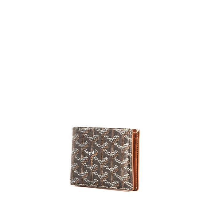 Shop GOYARD Monogram Canvas Leather Long Wallet Small Wallet Logo