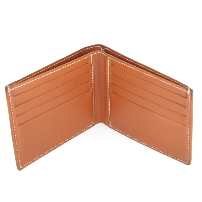 Porte-monnaie Goyard en toile monogram enduite marron - Detail D1