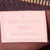 Borsa a tracolla Louis Vuitton Nano Speedy in tela monogram marrone e pelle naturale - Detail D4 thumbnail