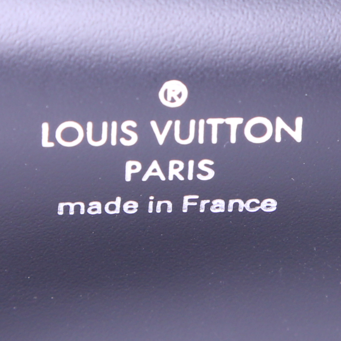 Louis Vuitton handbag/clutch in black epi leather - Detail D3