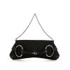 Gucci Mors handbag in black monogram canvas and black leather - 360 thumbnail