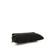 Bolso de mano Gucci Mors en lona Monogram negra y cuero negro - Detail D4 thumbnail