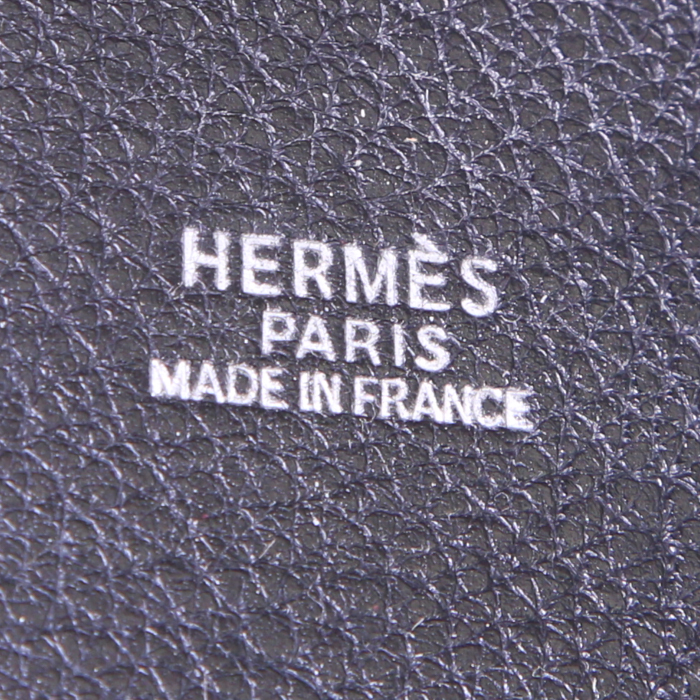 Borsa a secchiello Hermès Market in pelle togo nera - Detail D3