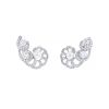 Vintage earrings in platinium,  diamonds and pearls - 00pp thumbnail