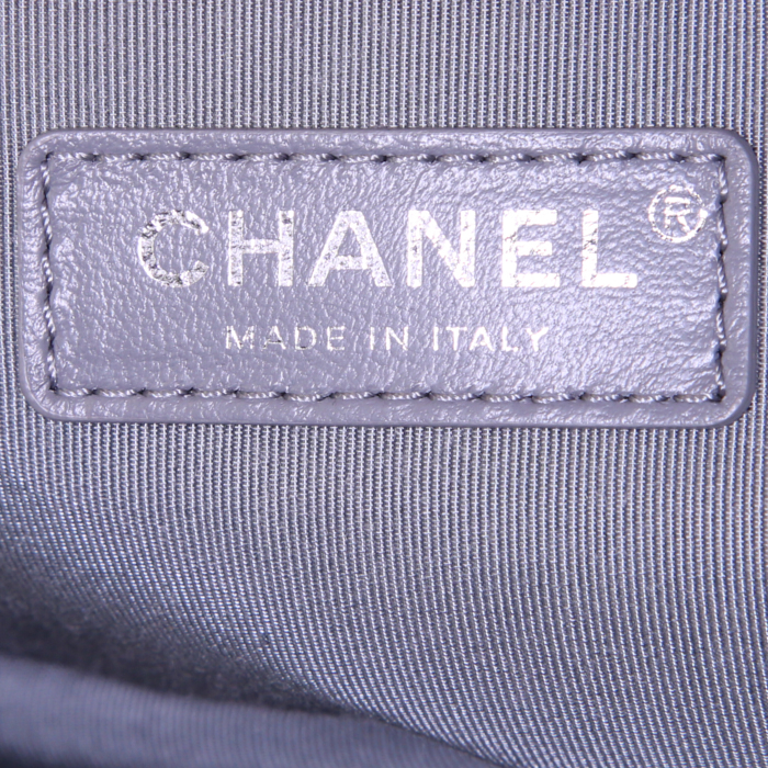 Borsa Chanel Boy in pelle trapuntata nera - Detail D4