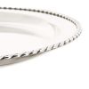 Christian Dior, large silver metal tray with a chain decor, signed - Detail D1 thumbnail