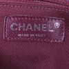 Chanel Timeless handbag in blue and black woollen fabric - Detail D4 thumbnail