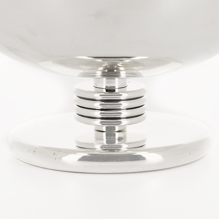 Christian Dior, beautiful cup in silver plated metal, signed, from the 1970's - Detail D1