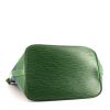 Bolso de mano Louis Vuitton  Noé en cuero Epi azul y verde - Detail D4 thumbnail