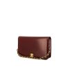 Chanel Mademoiselle handbag in burgundy leather - 00pp thumbnail