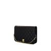 Chanel Mademoiselle bag worn on the shoulder or carried in the hand in black quilted leather - 00pp thumbnail