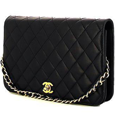 Borsa Chanel Mademoiselle 376530, Chanel Quilted Key Card Case