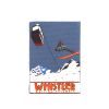 Borsettina da sera Olympia Le-Tan Whistler British Columbia in tessuto ricamato blu raffigurante una serie di personaggi impegnati in attività invernali n°02/16 - 360 thumbnail
