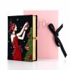 Olympia Le-Tan Christmas Tree clutch in black embroidered canvas - Detail D1 thumbnail
