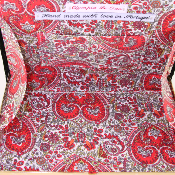 Bolso joya Olympia Le-Tan Bee en terciopelo negro  n°1/16 - Detail D3