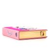 Bolso joya Olympia Le-Tan Pony Cassette en tela bordada rosa Artist Proof - Detail D5 thumbnail