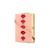 Olympia Le-Tan Grease clutch in pink embroidered canvas n°15/77 - 00pp thumbnail