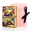 Olympia Le-Tan Alice in wonderland clutch in yellow embroidered canvas Artist Proof n°1 - Detail D1 thumbnail