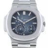 Patek Philippe Nautilus watch in stainless steel Ref:  5712 Circa  2017 - 00pp thumbnail