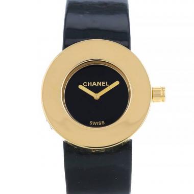 Montre Chanel La Ronde en or jaune Vers  1990