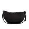 Bolso bandolera Chanel Vintage en lona negra y cuero negro - 360 thumbnail