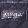 Bolso bandolera Chanel Vintage en lona negra y cuero negro - Detail D3 thumbnail