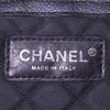 Chanel Vintage shoulder bag in black canvas and black leather - Detail D3 thumbnail