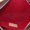 Bolso de mano Louis Vuitton Croissant en lona Monogram marrón y cuero natural - Detail D2 thumbnail
