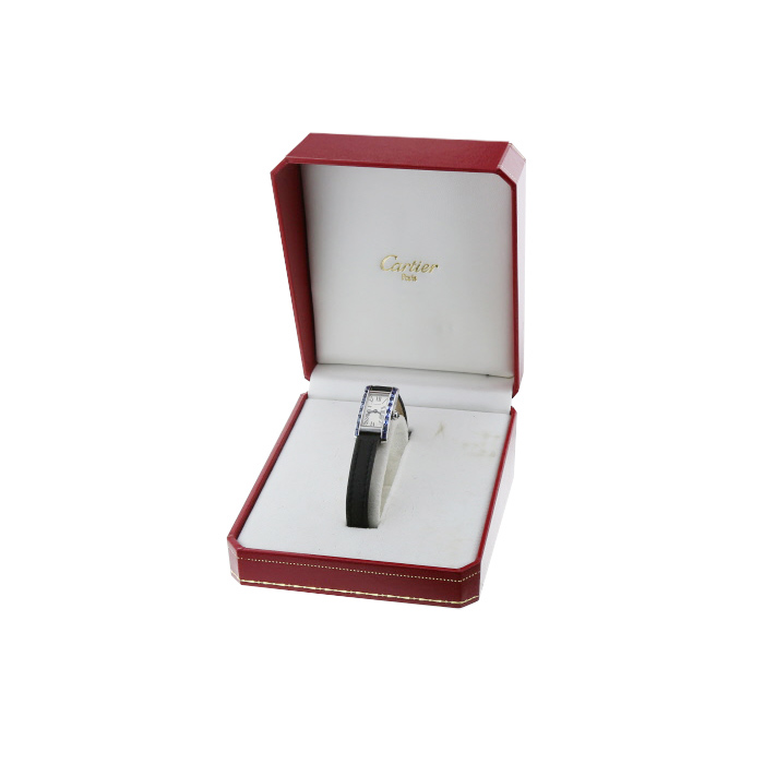 Cartier watch in white gold Ref:  2641 Circa  2000 - Detail D2