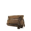 Lanvin shoulder bag in taupe leather - 00pp thumbnail