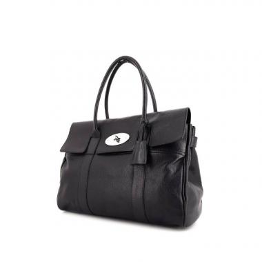 Borsa Mulberry Bayswater in pelle blu