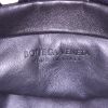 Bottega Veneta Chain Pouch handbag in black and white leather - Detail D3 thumbnail