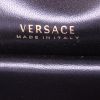 Borsa a tracolla Versace Virtus in pitone verde - Detail D4 thumbnail