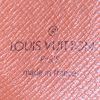 Bolso zurrón Louis Vuitton Cartouchiére en lona Monogram marrón y cuero natural - Detail D3 thumbnail
