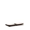 Hermès Béarn wallet in dark brown crocodile - Detail D4 thumbnail