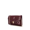 Celine Vintage handbag in burgundy leather - 00pp thumbnail