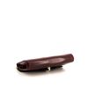 Celine Vintage handbag in burgundy leather - Detail D4 thumbnail