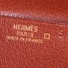 Portefeuille Hermès Béarn en alligator marron - Detail D3 thumbnail