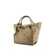 Celine Big Bag handbag in Almond green leather - 00pp thumbnail