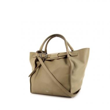 Borsa Celine Big Bag in pelle verde Mandorla