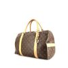 Bolsa de viaje Louis Vuitton Carryall en lona Monogram marrón y cuero natural - 00pp thumbnail