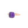 Pomellato Nudo Classic ring in pink gold and amethyst - 00pp thumbnail